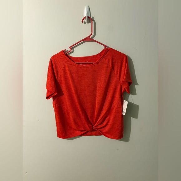 Xersion Red Women's Twist Front Top - Picture 1 of 2
